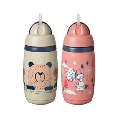 Tommee Tippee - Superstar Insulated Straw Cup 12m  266ml