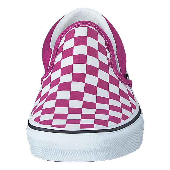 Ua Classic Slip-on (checkerboard)fchsrdtrwht