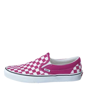 Ua Classic Slip-on (checkerboard)fchsrdtrwht
