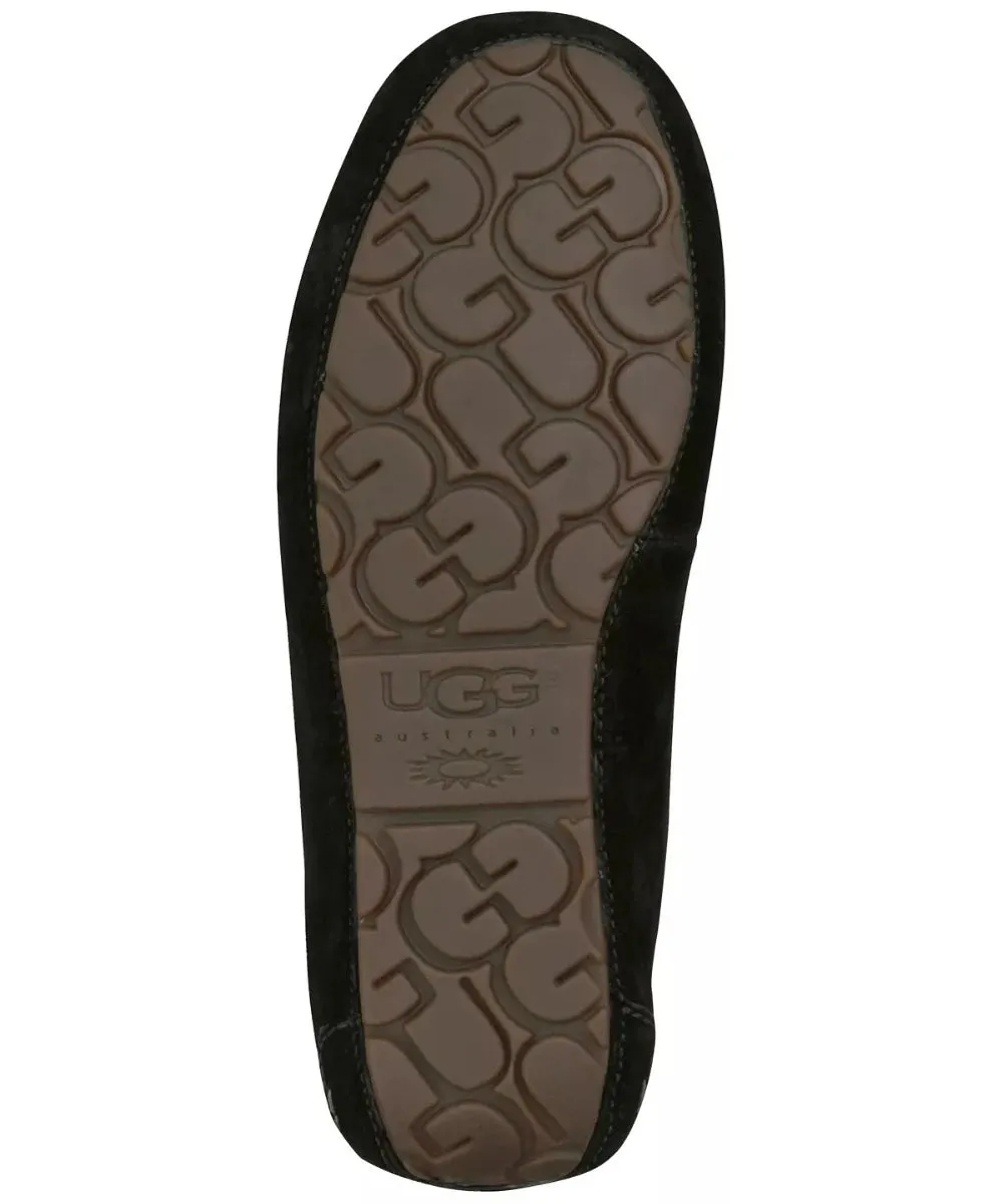 Ugg Women's Ansley Suede Moccasin Slipper Black