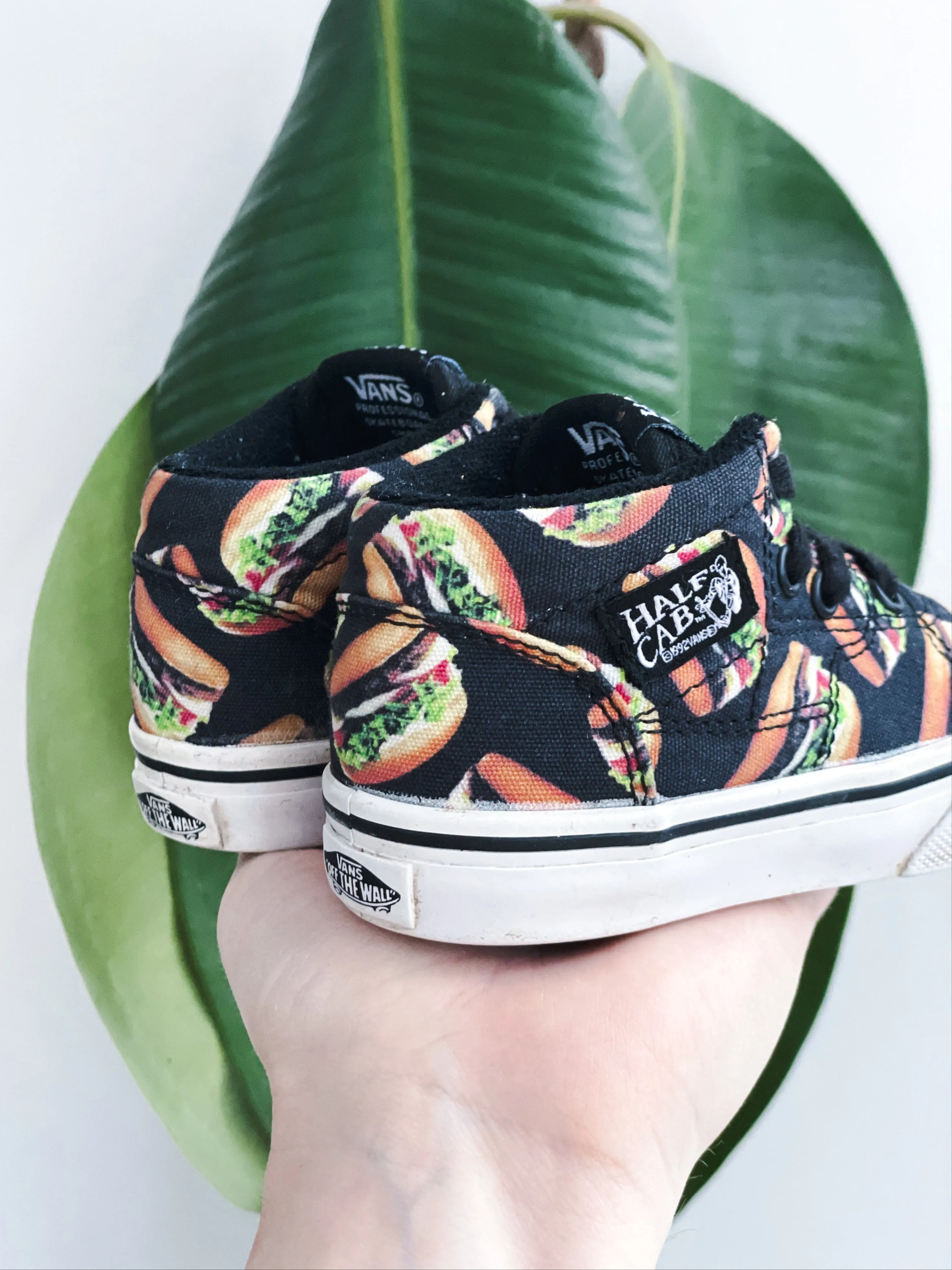 Vans Burger Half Cab Trainers - UK Infant Size 5