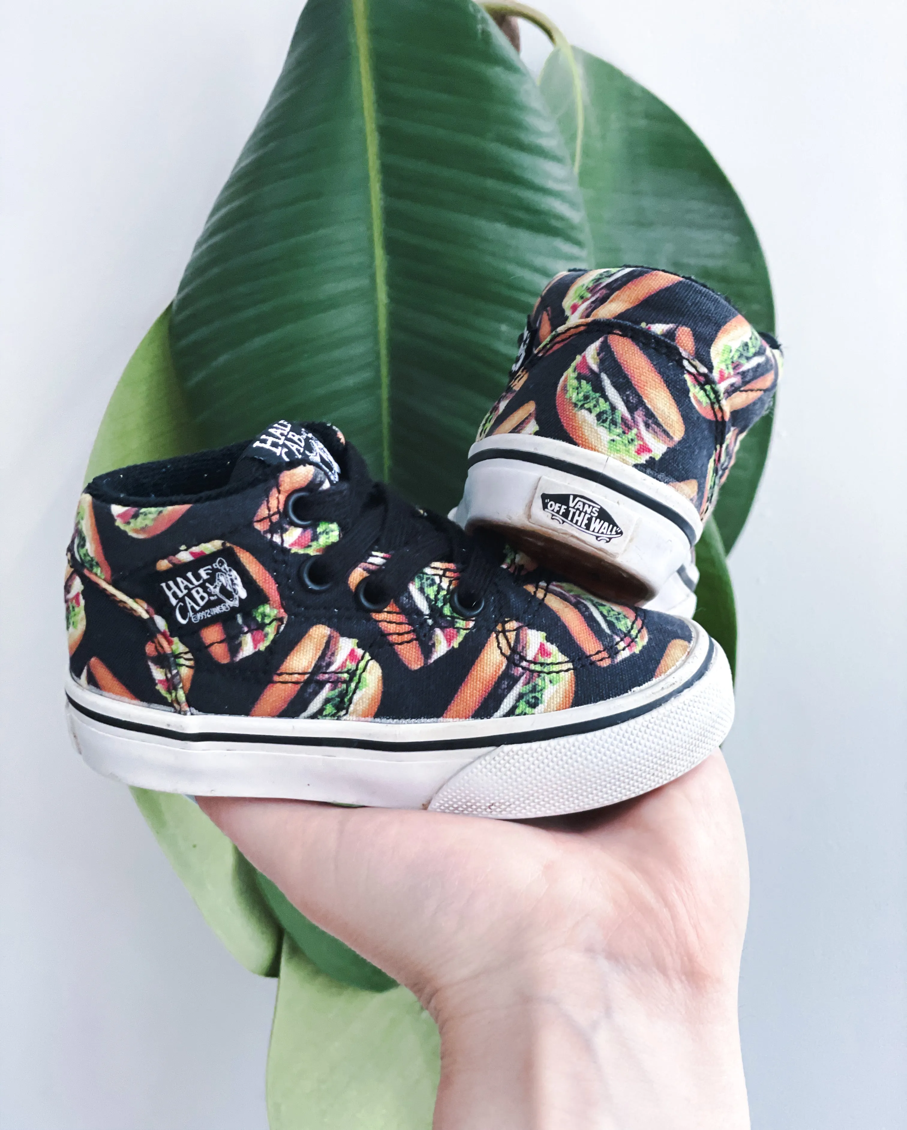 Vans Burger Half Cab Trainers - UK Infant Size 5