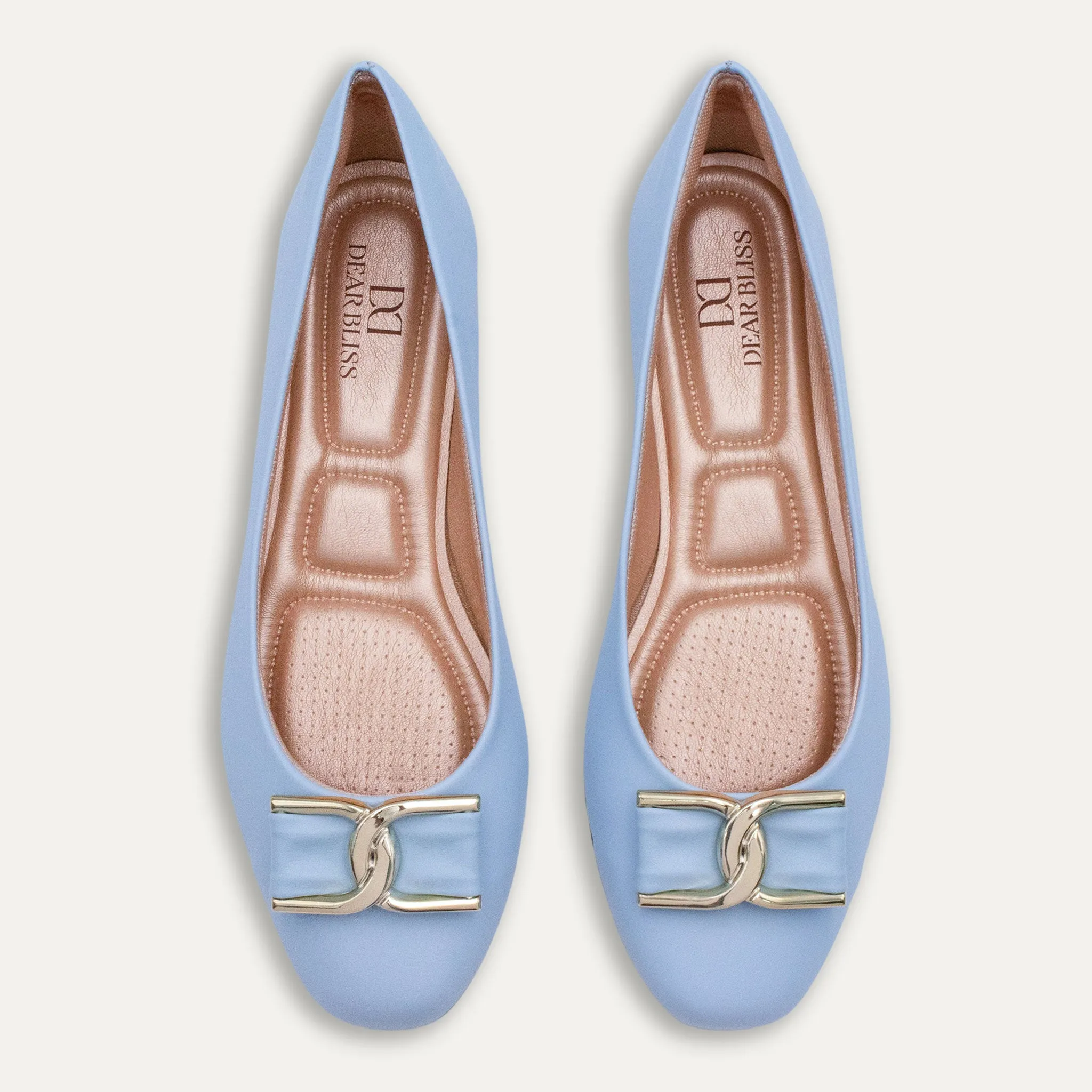 Vera Blue Ballet Flats