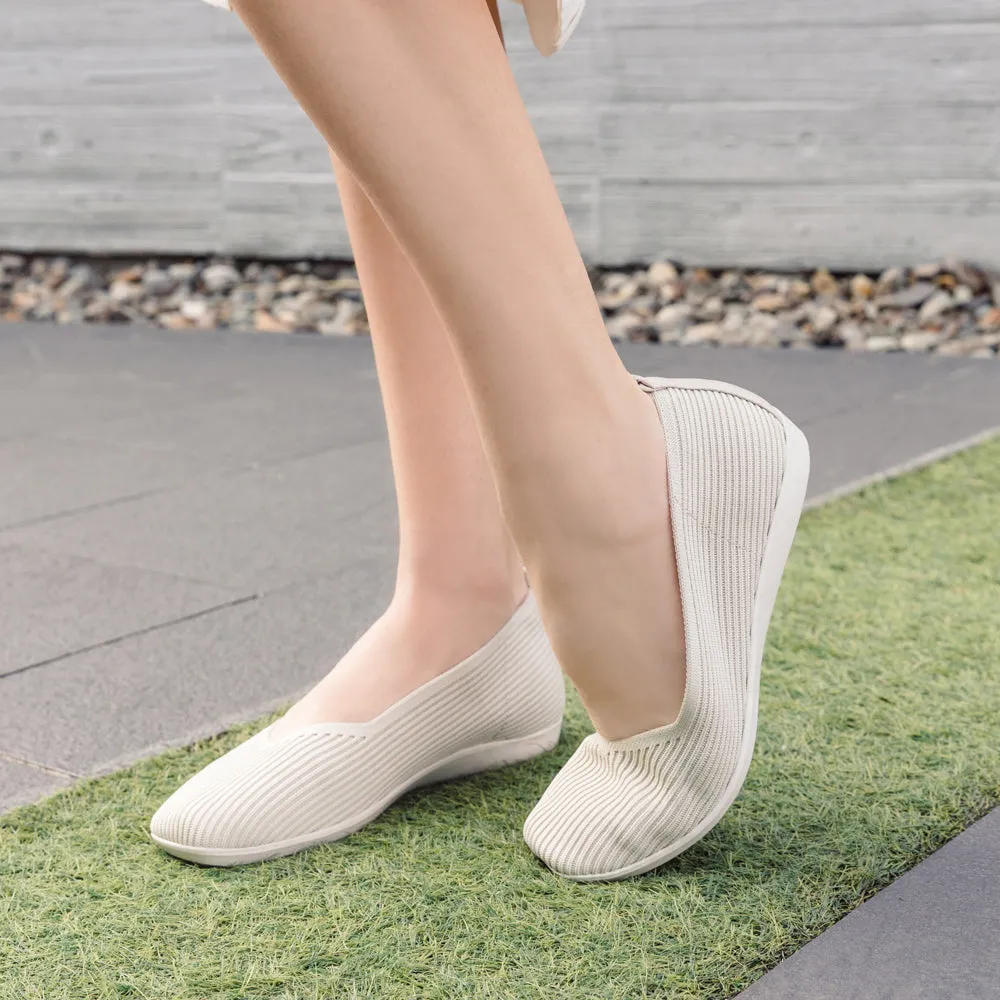 Vicenza Knit Ballet Flats (Angora)