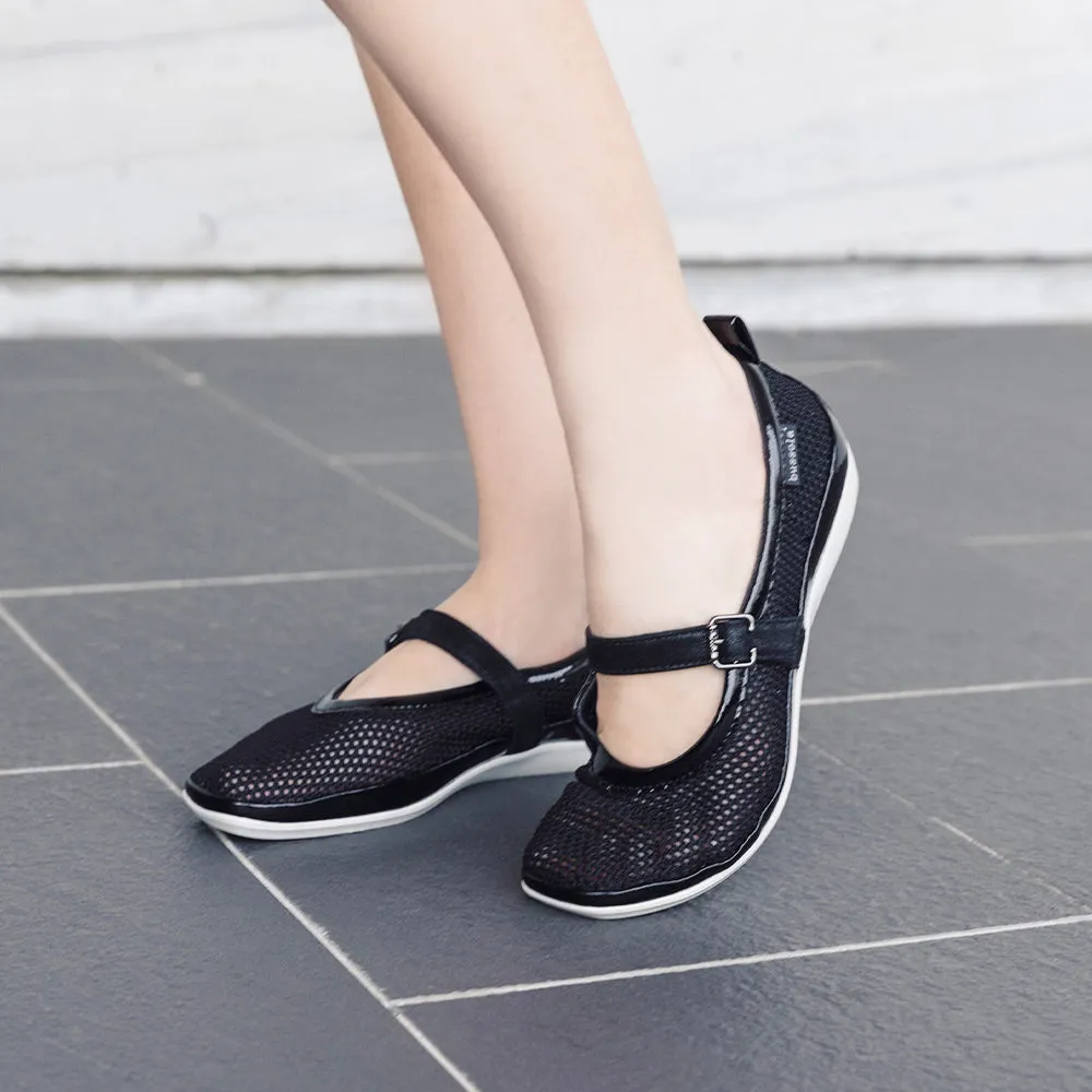Vicenza Mesh Ballet Flats (Nero)