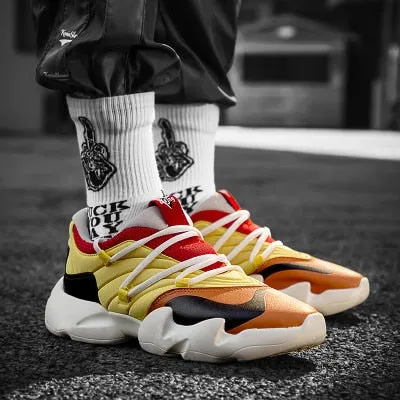 Vintage dad Men sneakers 2019 kanye west hip hop dancing light breathable men casual shoes men sneakers zapatos hombre#700