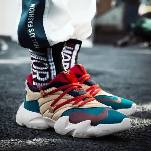 Vintage dad Men sneakers 2019 kanye west hip hop dancing light breathable men casual shoes men sneakers zapatos hombre#700