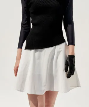 [Warehouse Sale] Anell Golf Airy Skirt - White