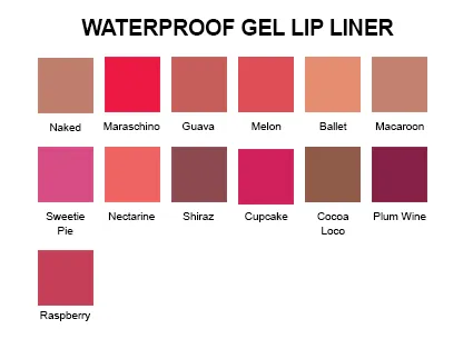 Waterproof Gel Lip liner