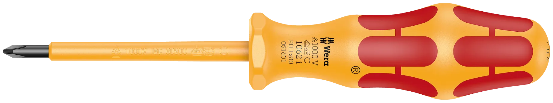 Wera Kraftform VDE Black Point Screwdrivers