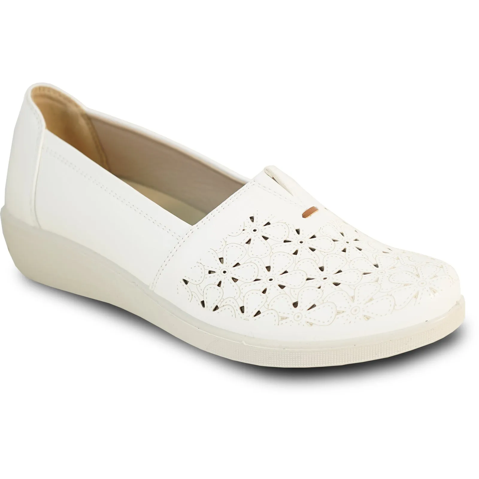 Women Comfort Casual Shoe OY3243 Wedge Slip-On Loafer
