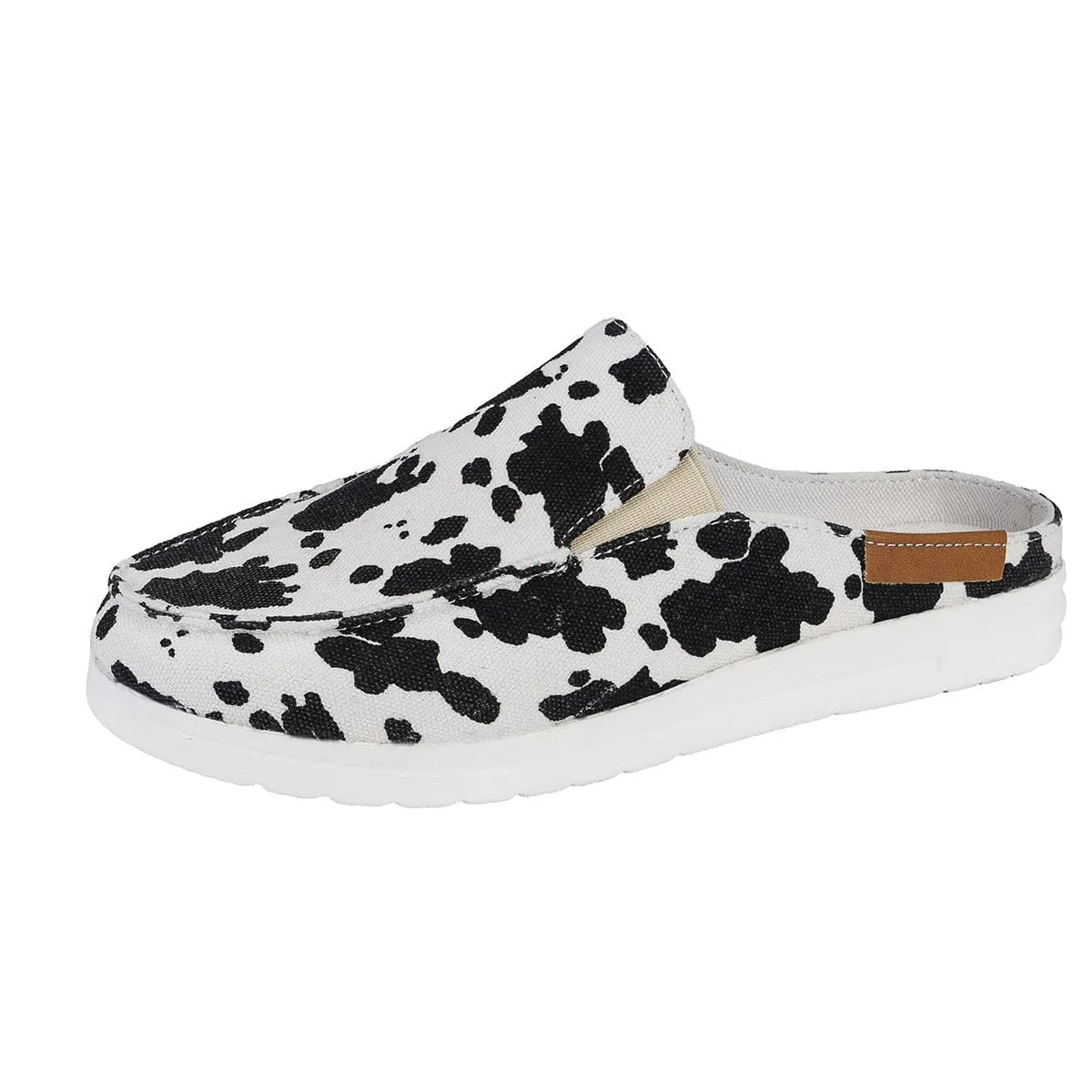 Women Open Back Flats Mules