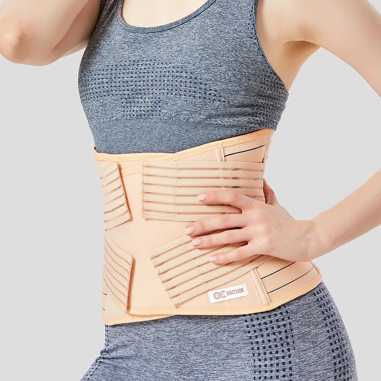 Women Waist Trainer Belt Body Shaper Belly Wrap Trimmer Slimmer Compression Band