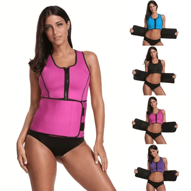 Women Waist Trainer Cincher Tummy Control Vest Shaper