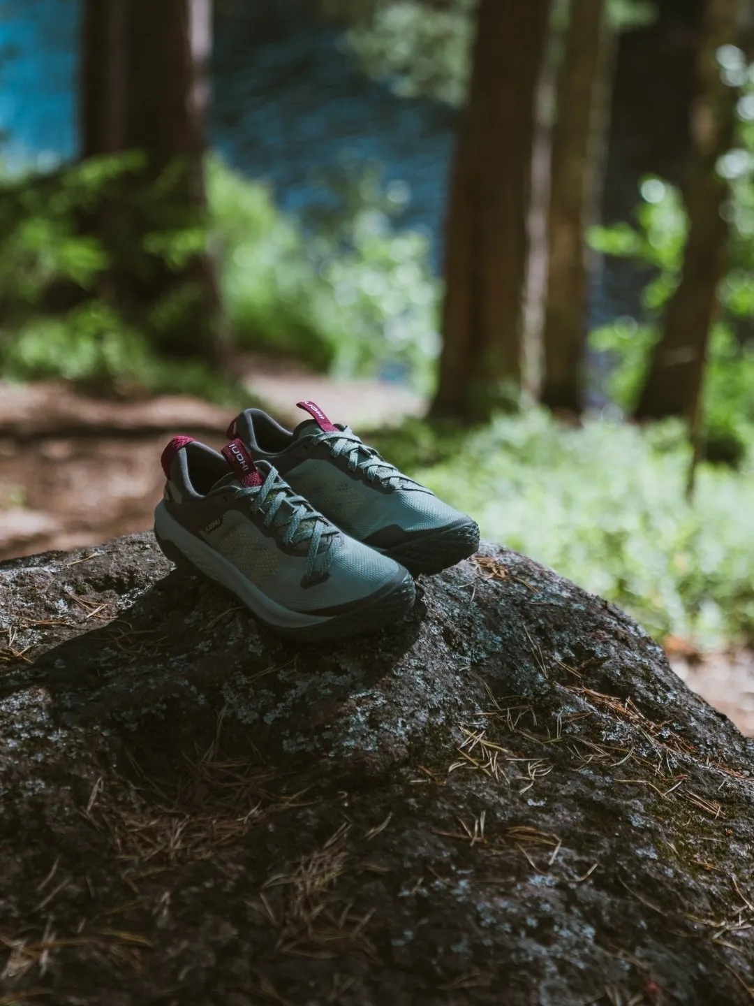 WOMEN'S IKONI TRAIL 1.0 - ICEBERG GREEN / ANEMONE