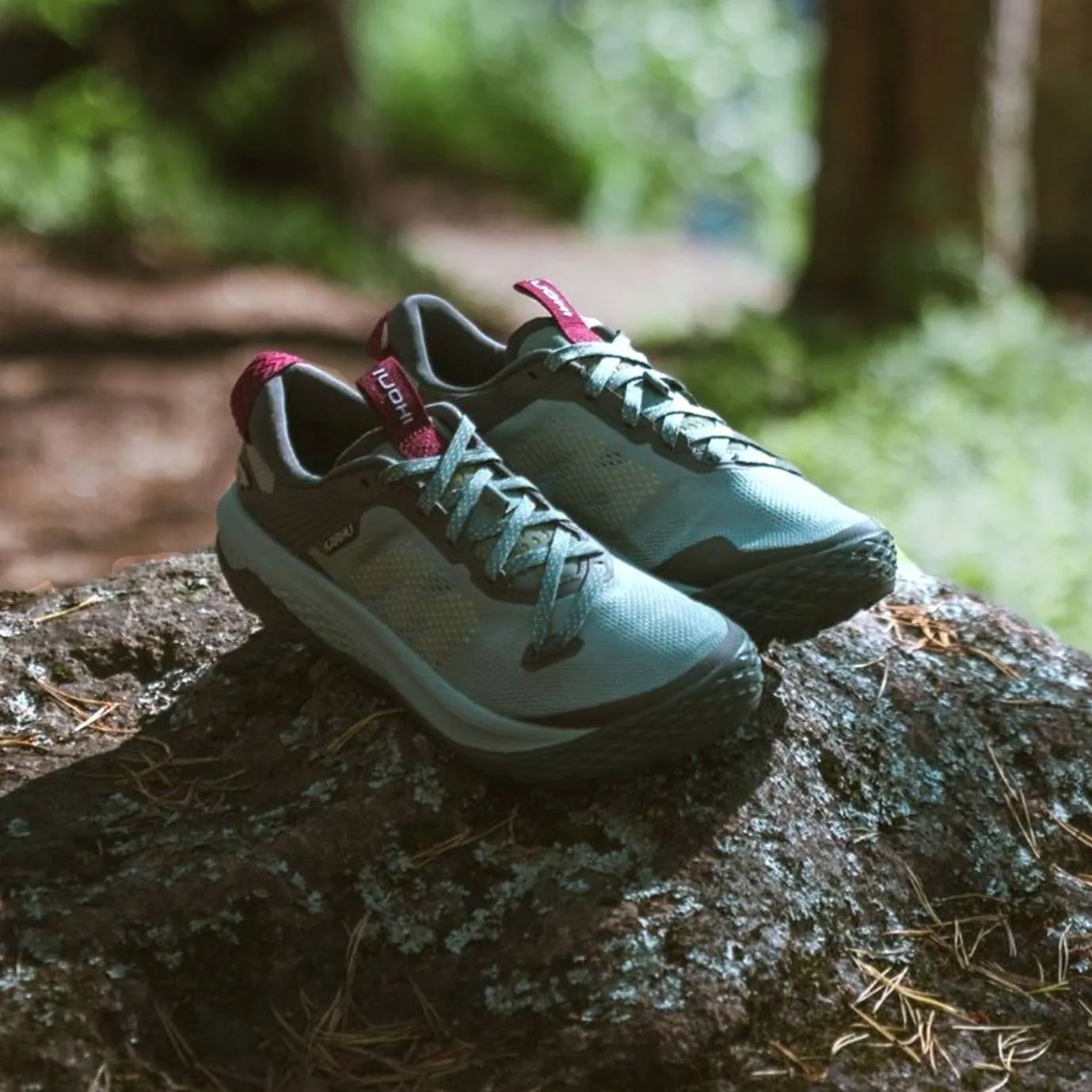 WOMEN'S IKONI TRAIL 1.0 - ICEBERG GREEN / ANEMONE