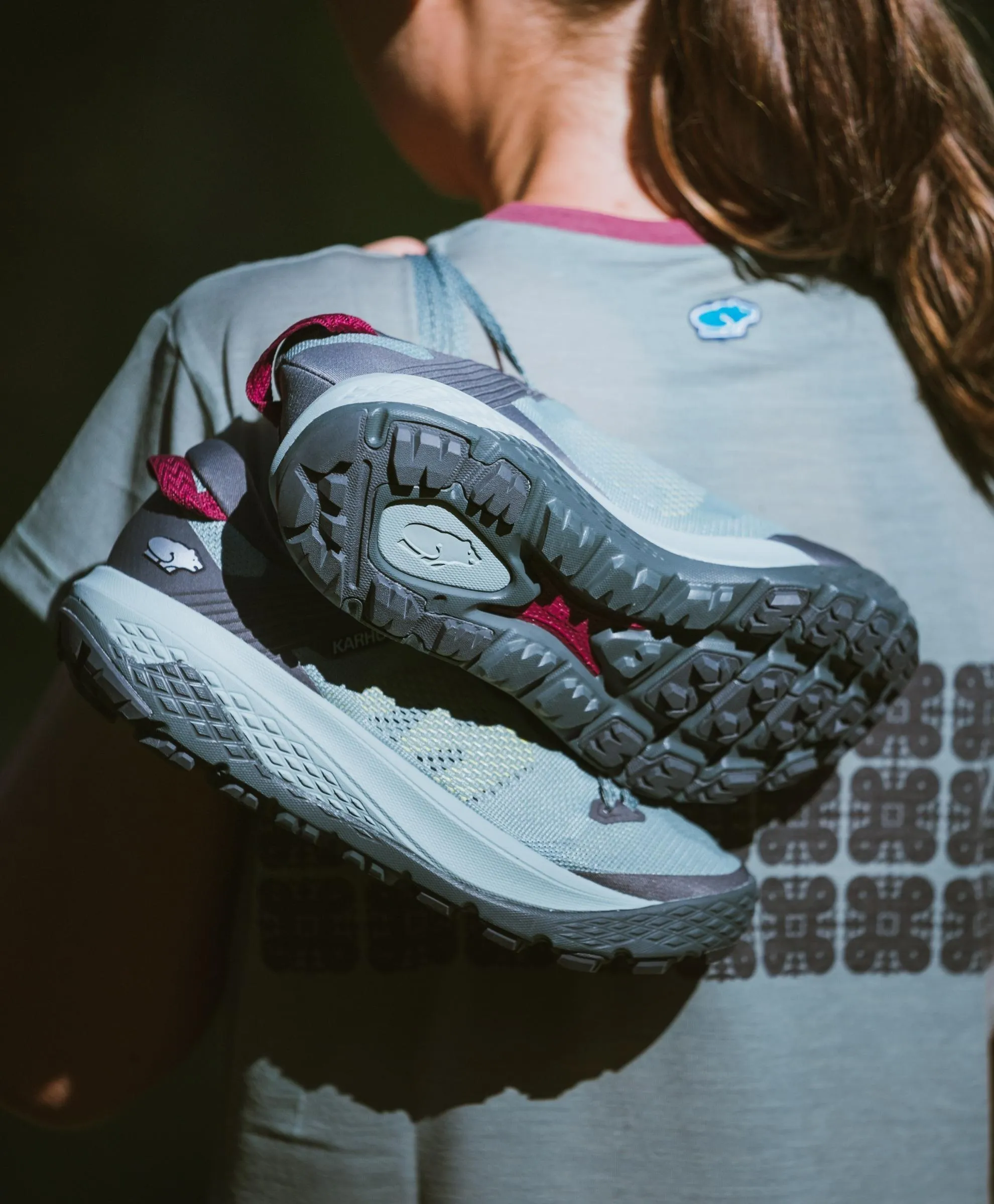 WOMEN'S IKONI TRAIL 1.0 - ICEBERG GREEN / ANEMONE