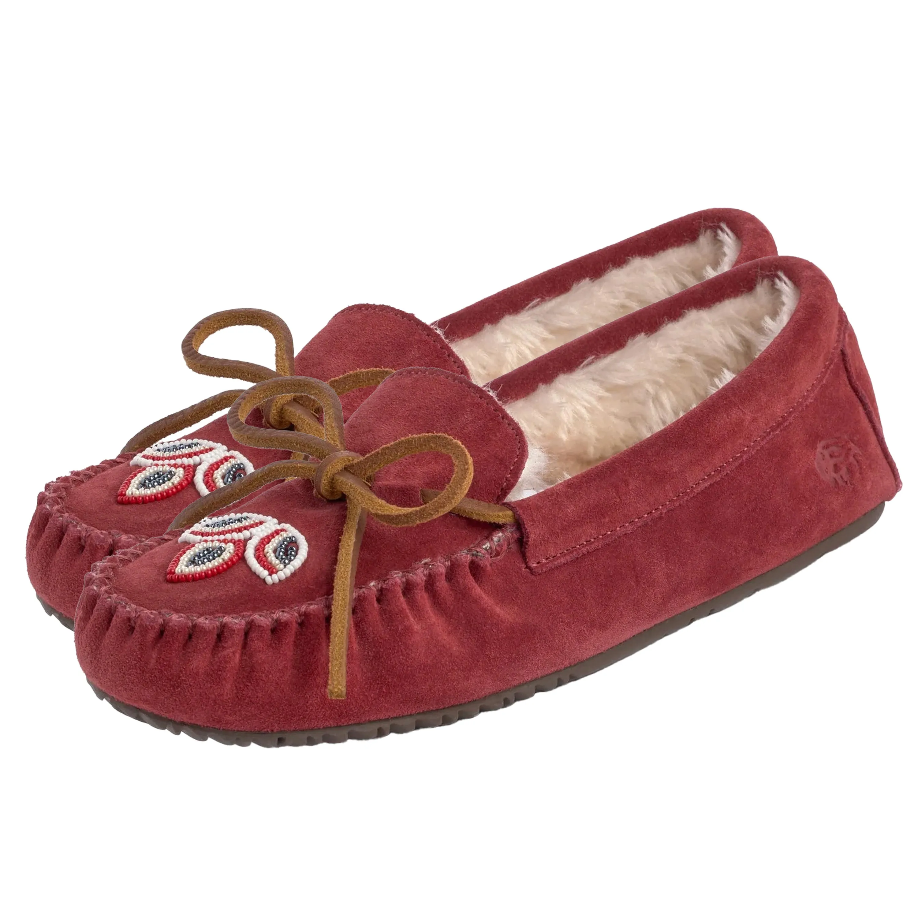 Women's Kayak Cozy Rubber Sole Moccasins