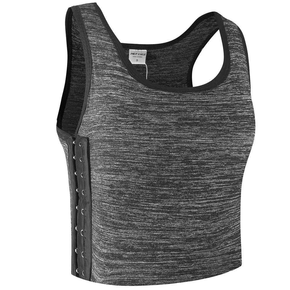 XUJI Breathable Yoga Cotton Elastic Band Colors Chest Binder - XUJI Srore