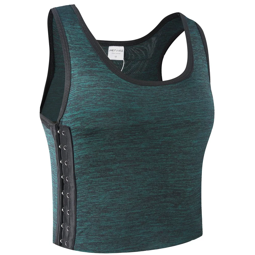 XUJI Breathable Yoga Cotton Elastic Band Colors Chest Binder - XUJI Srore