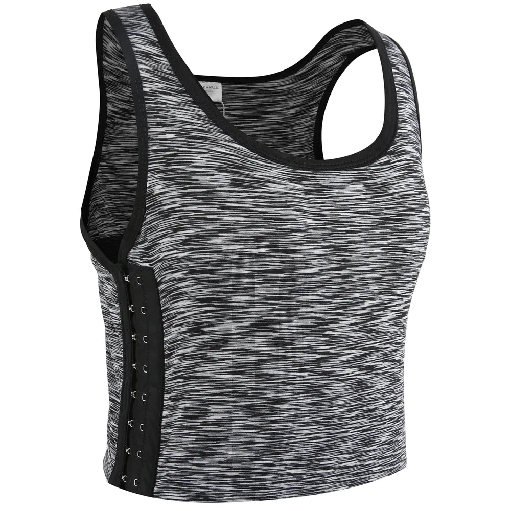 XUJI Breathable Yoga Cotton Elastic Band Colors Chest Binder - XUJI Srore