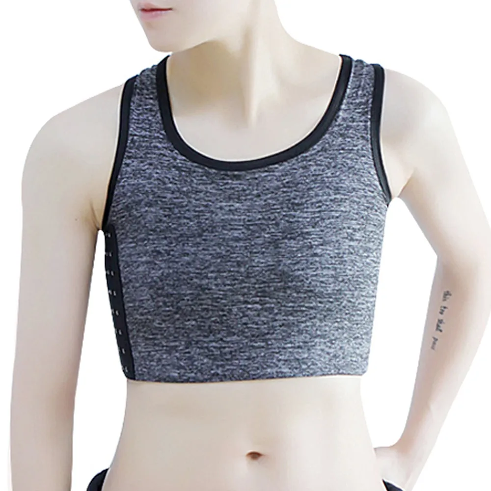 XUJI Breathable Yoga Cotton Elastic Band Colors Chest Binder - XUJI Srore