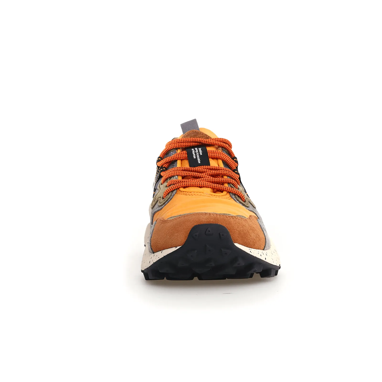 Yamano 3 Suede/Nylon Warm Brown-Mustard