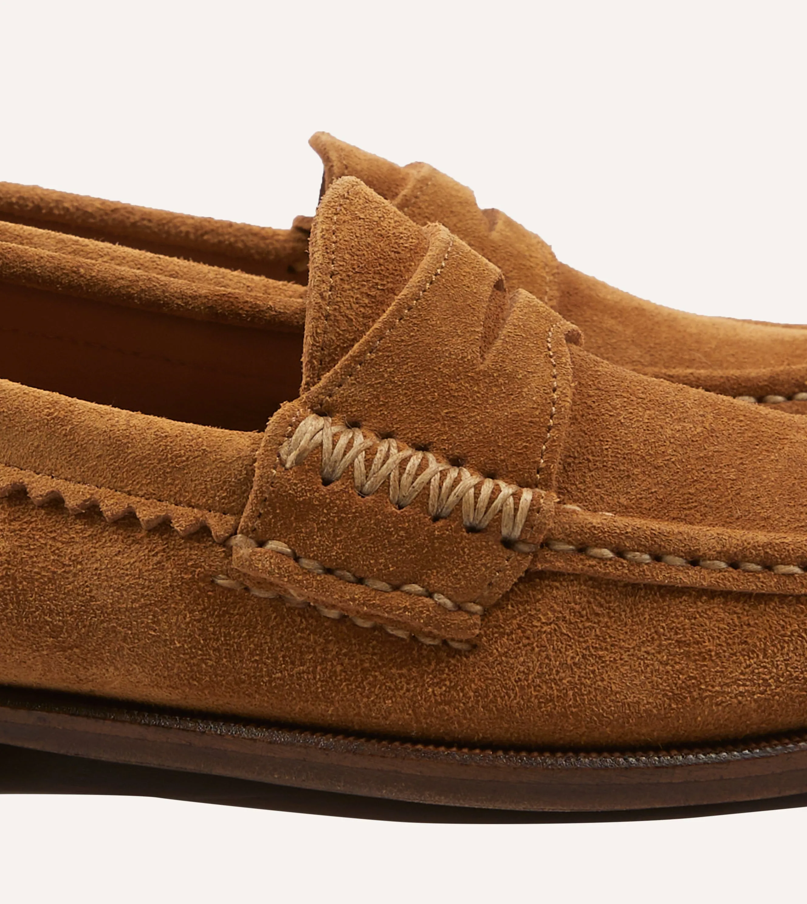 Yuketen Brown Leather Rob’s Loafer