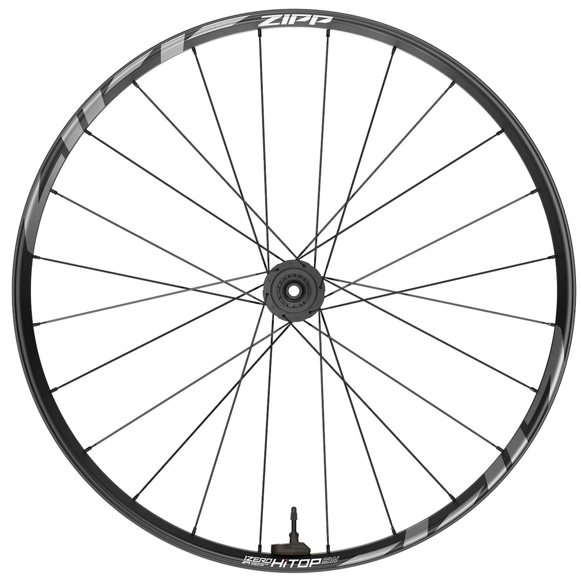 Zipp Wheel - 1Zero Hitop S Tubeless Disc Brake 6-Bolt 29 Rear 24Spokes Boost Standard Graphic A1:  12X148Mm Xd